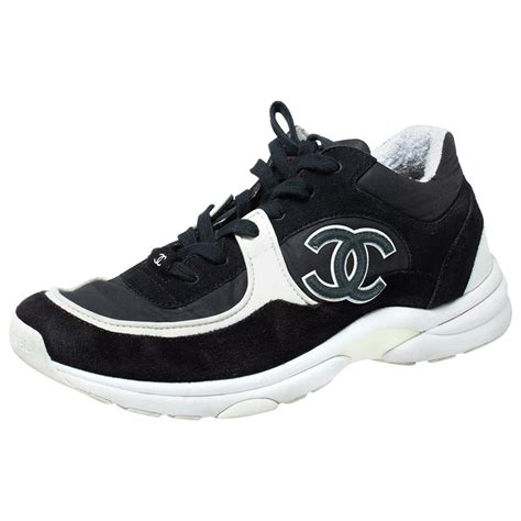 chanel sneakers mens cheap|chanel sneakers black and white.